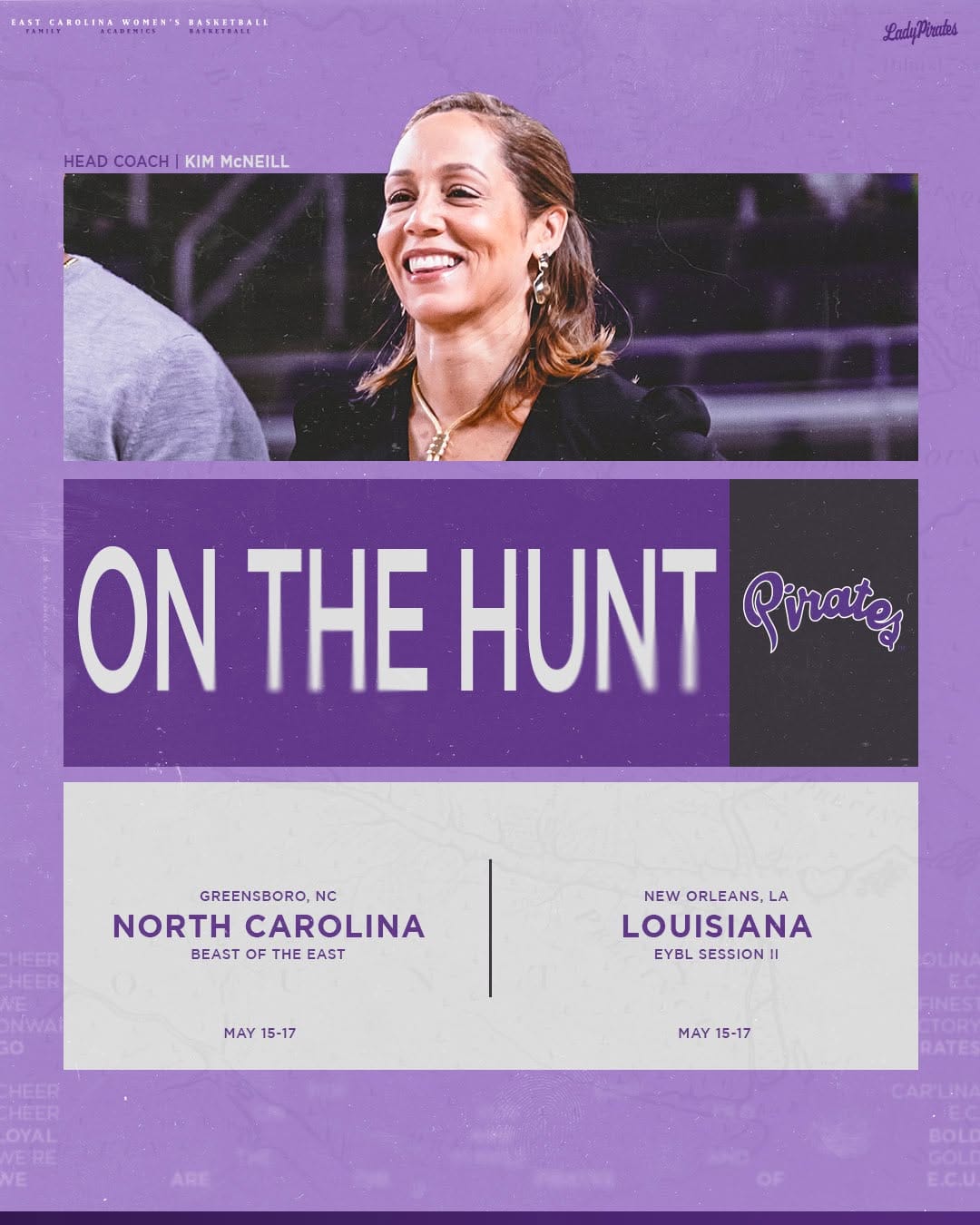 Post 7 by ECU Women’s Basketball on Instagram (carousel)