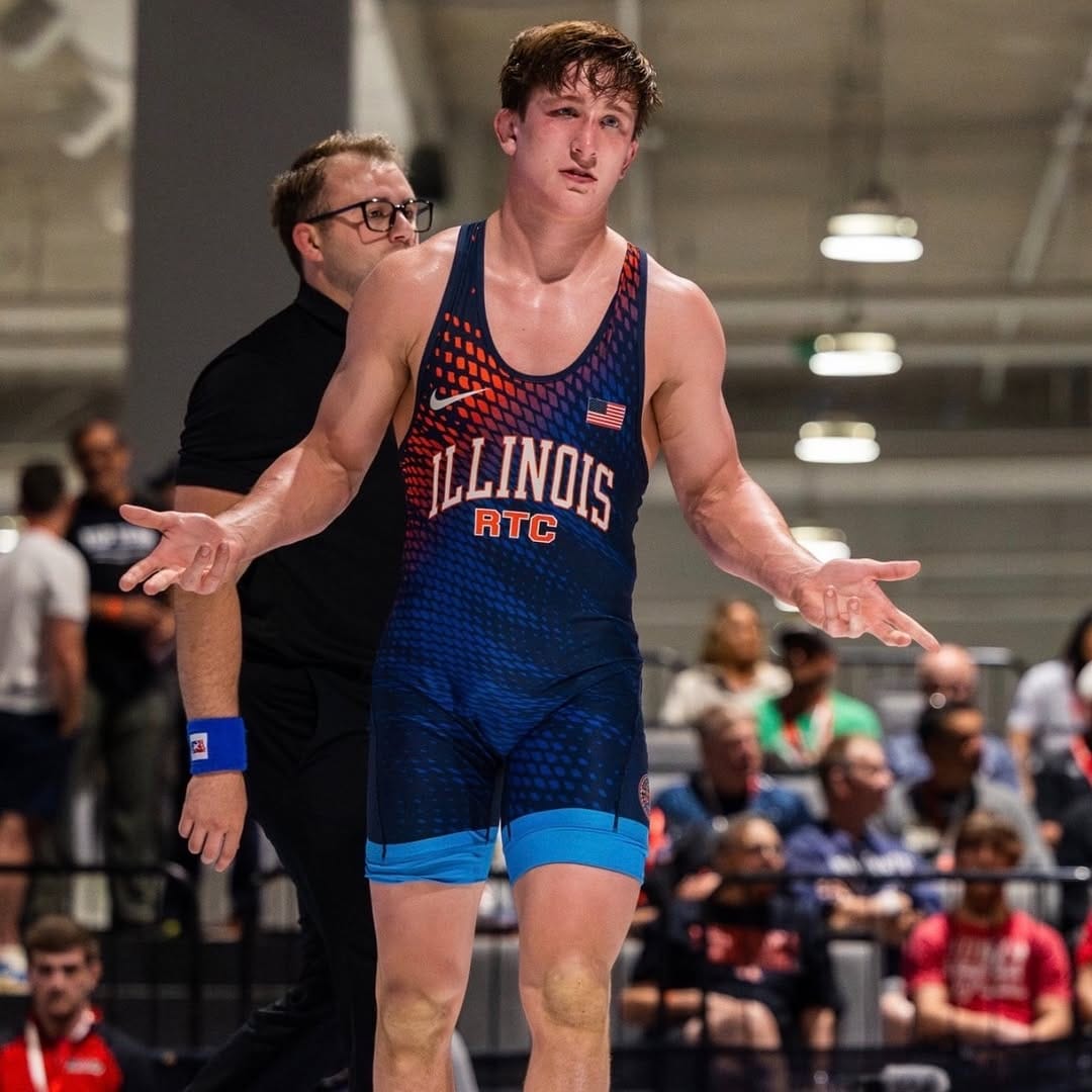 Post 9 by Illinois Wrestling on Instagram (carousel)