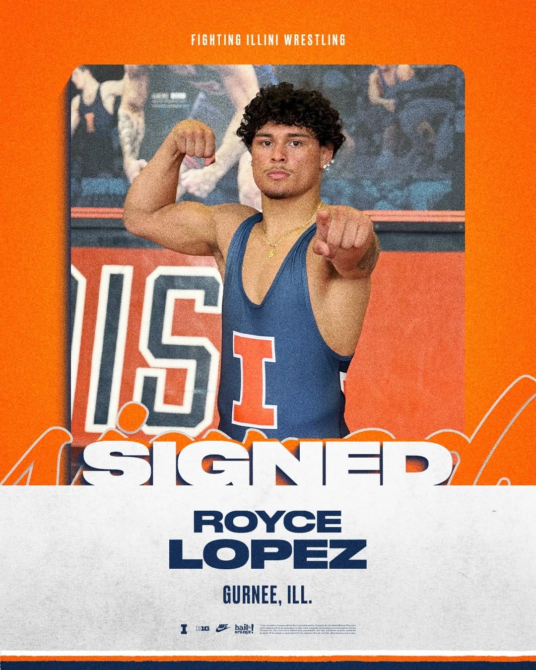 Post 1 by Illinois Wrestling on Instagram (image)