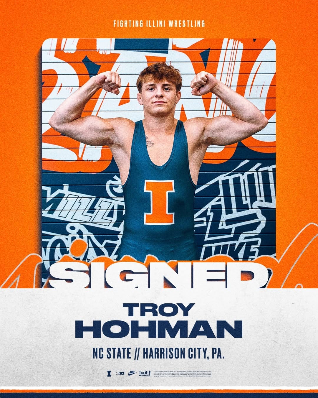 Post 5 by Illinois Wrestling on Instagram (image)