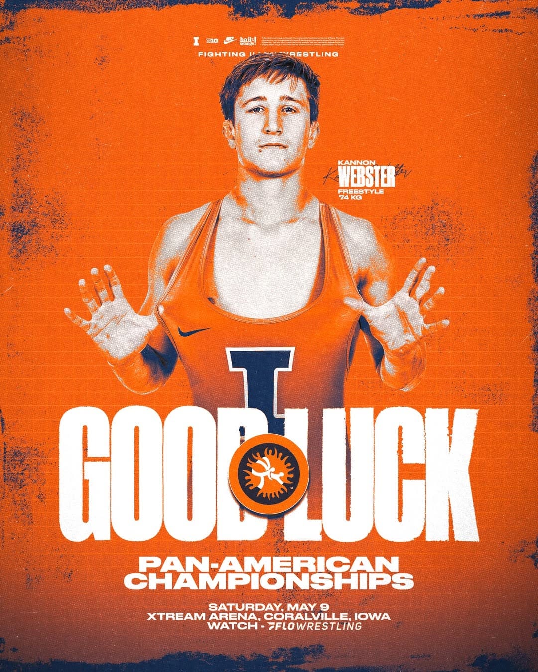 Post 7 by Illinois Wrestling on Instagram (image)
