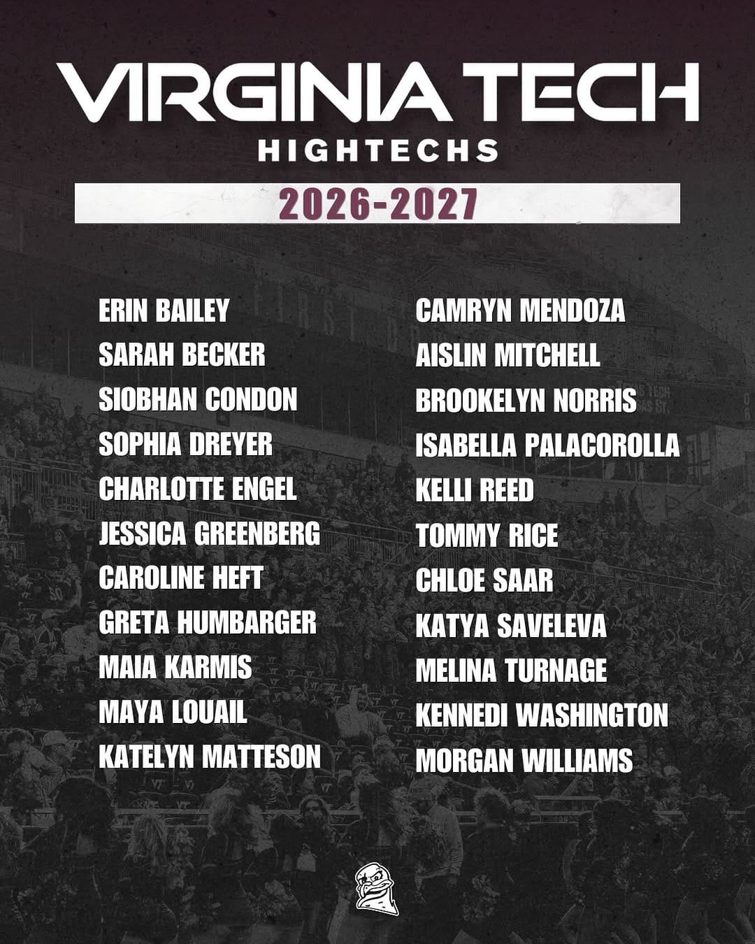 Post 8 by VT HighTechs Dance Team on Instagram (image)