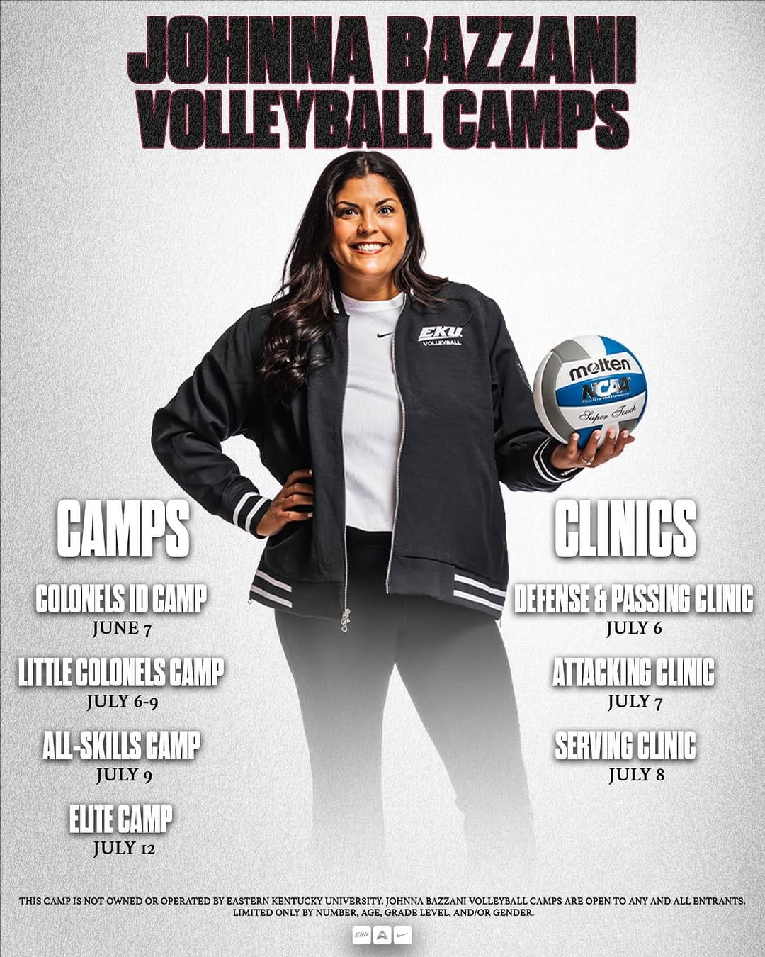 Post 9 by EKU Volleyball on Instagram (image)