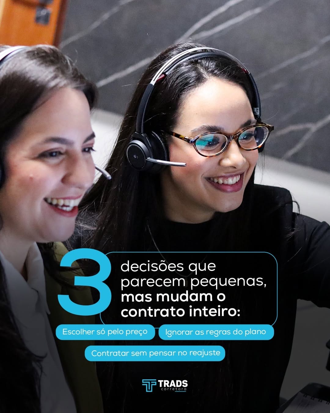 Post 4 by Trads Corretora | Plano de Saúde Empresarial on Instagram (image)