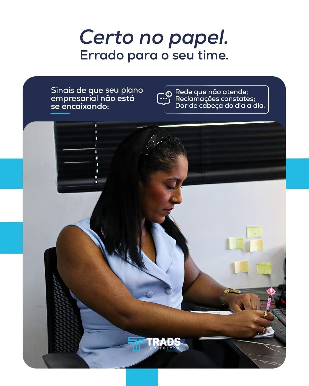 Post 5 by Trads Corretora | Plano de Saúde Empresarial on Instagram (image)