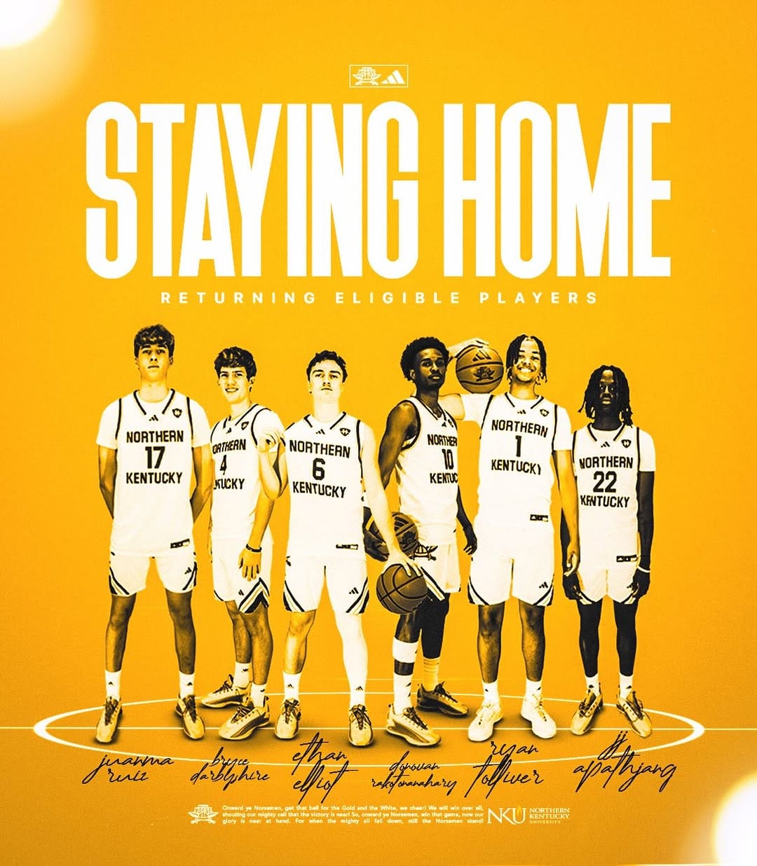 Post 8 by Northern Kentucky Men’s Basketball on Instagram (image)