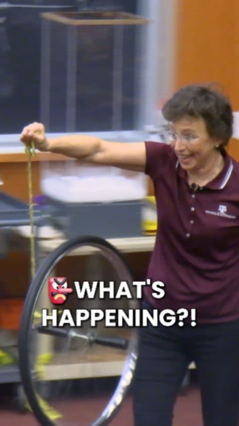 Post 10 by TAMU Physics & Astronomy on Instagram (video)