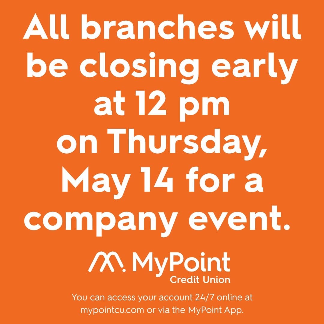 Post 4 by MyPoint Credit Union on Instagram (image)