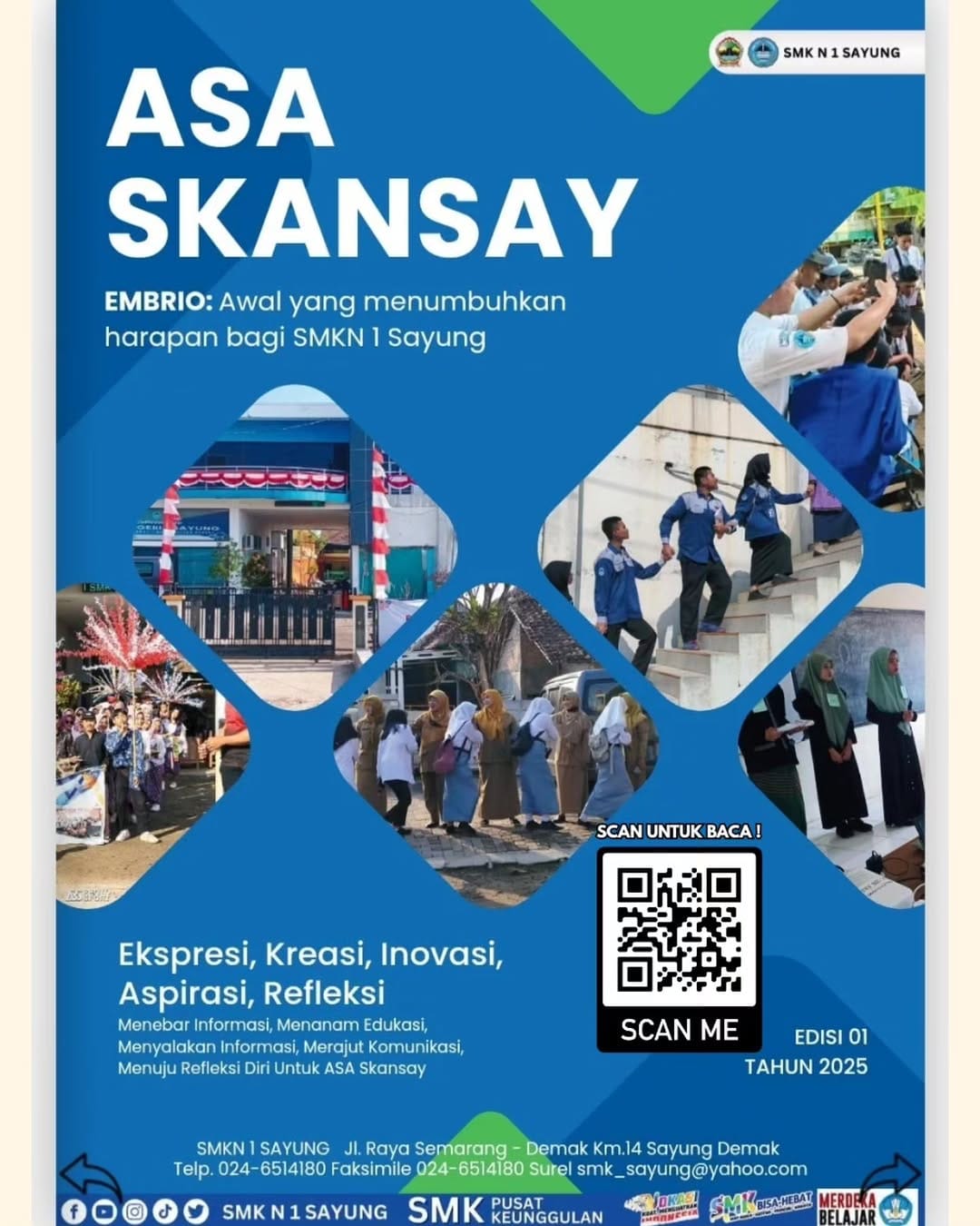 Post 10 by SMK N 1 Sayung on Instagram (image)