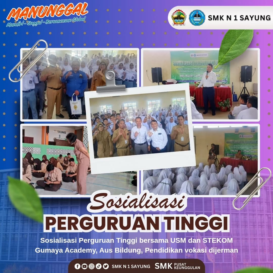 Post 4 by SMK N 1 Sayung on Instagram (carousel)