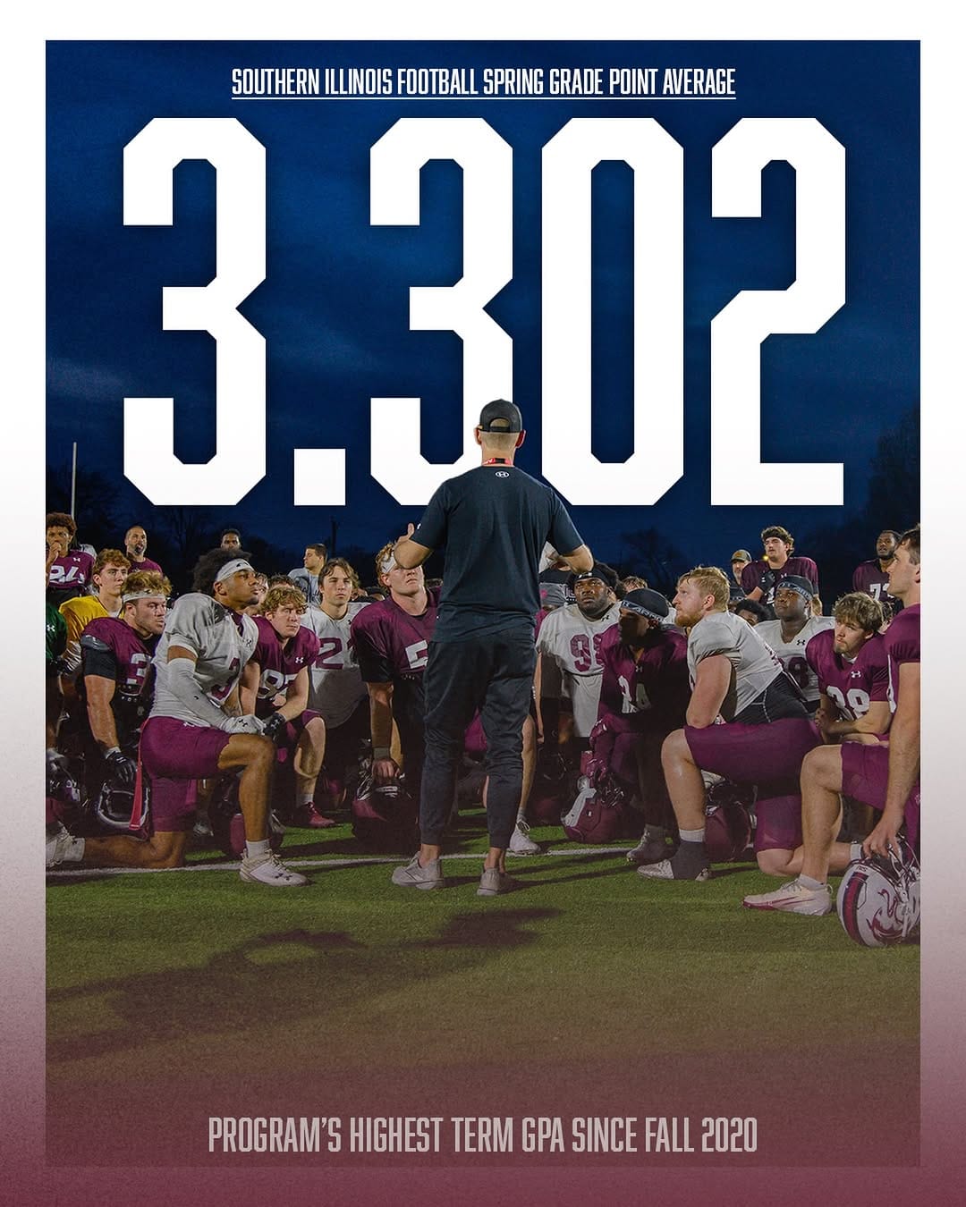 Post 2 by Saluki Football on Instagram (image)