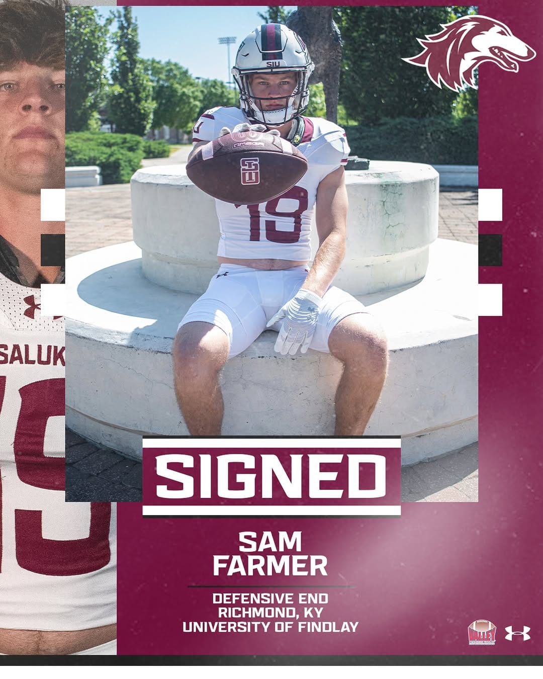 Post 1 by Saluki Football on Instagram (image)