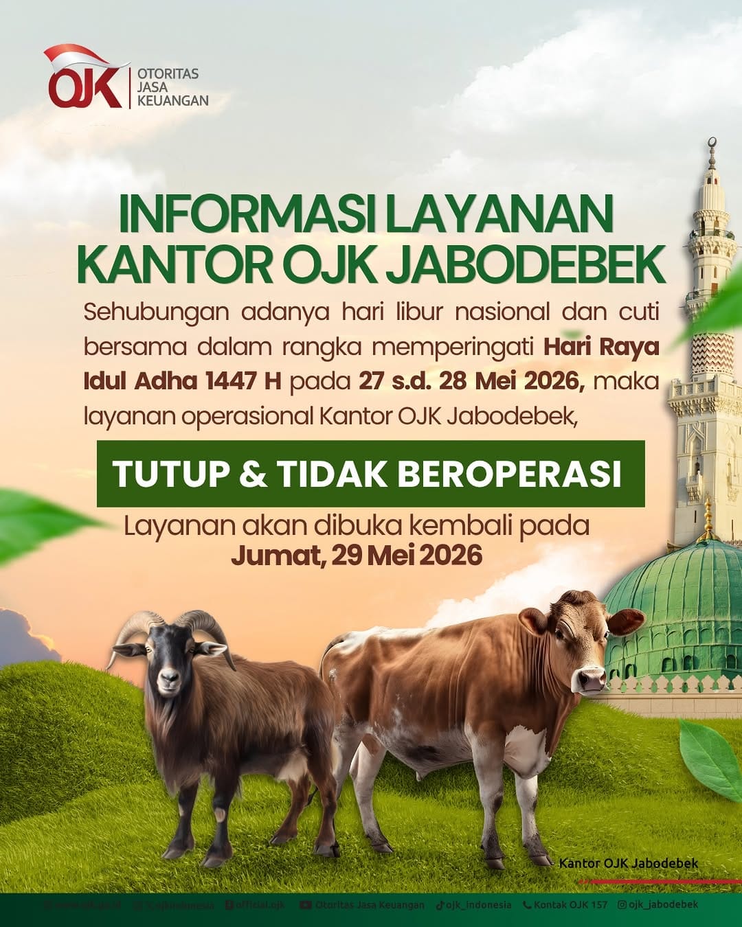 Post 4 by Kantor OJK Jabodebek on Instagram (image)