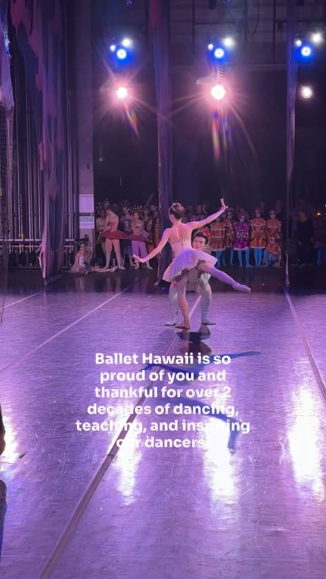 Post 3 by Ballet Hawaii on Instagram (video)