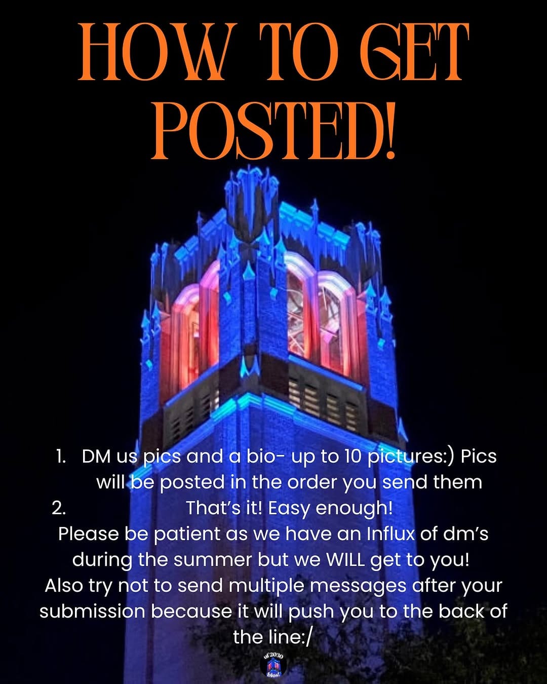 Post 8 by UF Class of 2030 on Instagram (image)