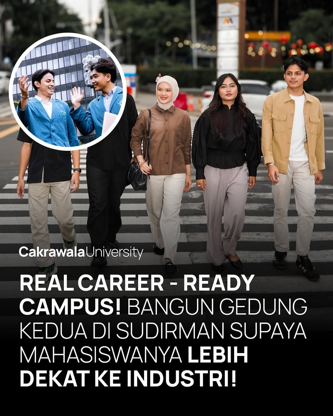 Post 9 by Cakrawala | Career-Ready University #1 in Indonesia on Instagram (carousel)