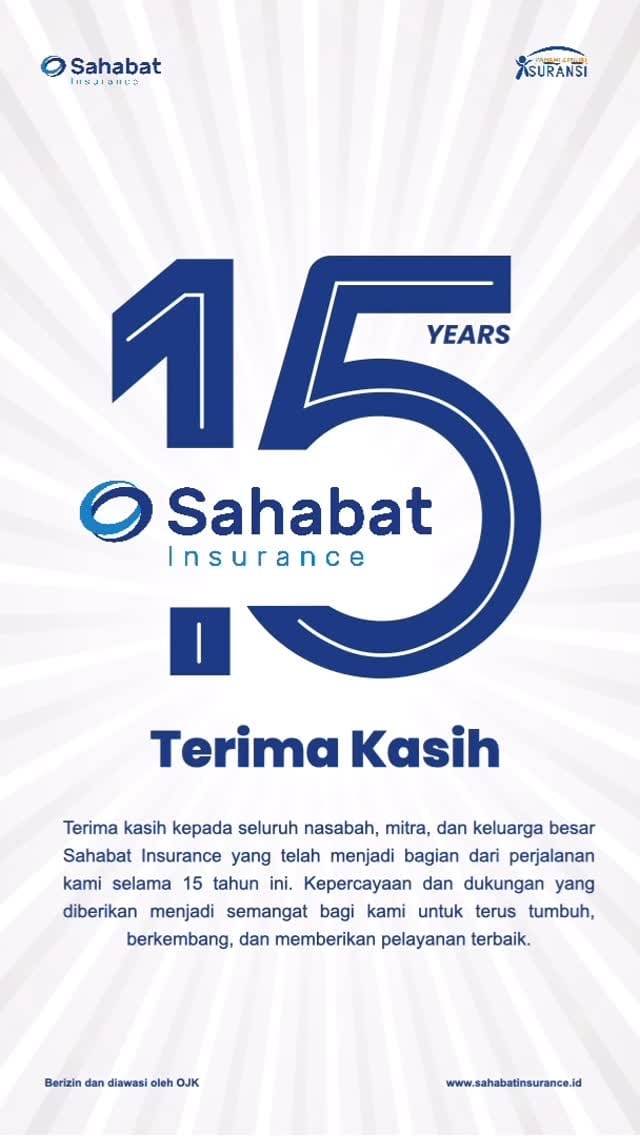 Post 5 by Sahabat Insurance on Instagram (video)