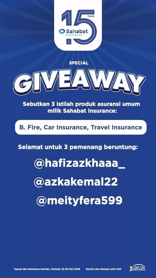 Post 3 by Sahabat Insurance on Instagram (video)