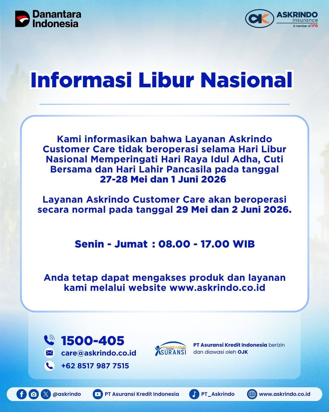 Post 2 by PT Askrindo on Instagram (image)