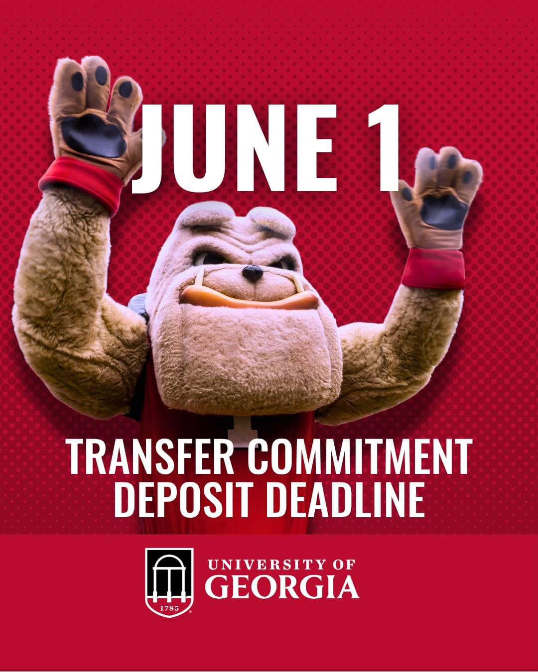 Post 1 by UGA Admissions on Instagram (image)