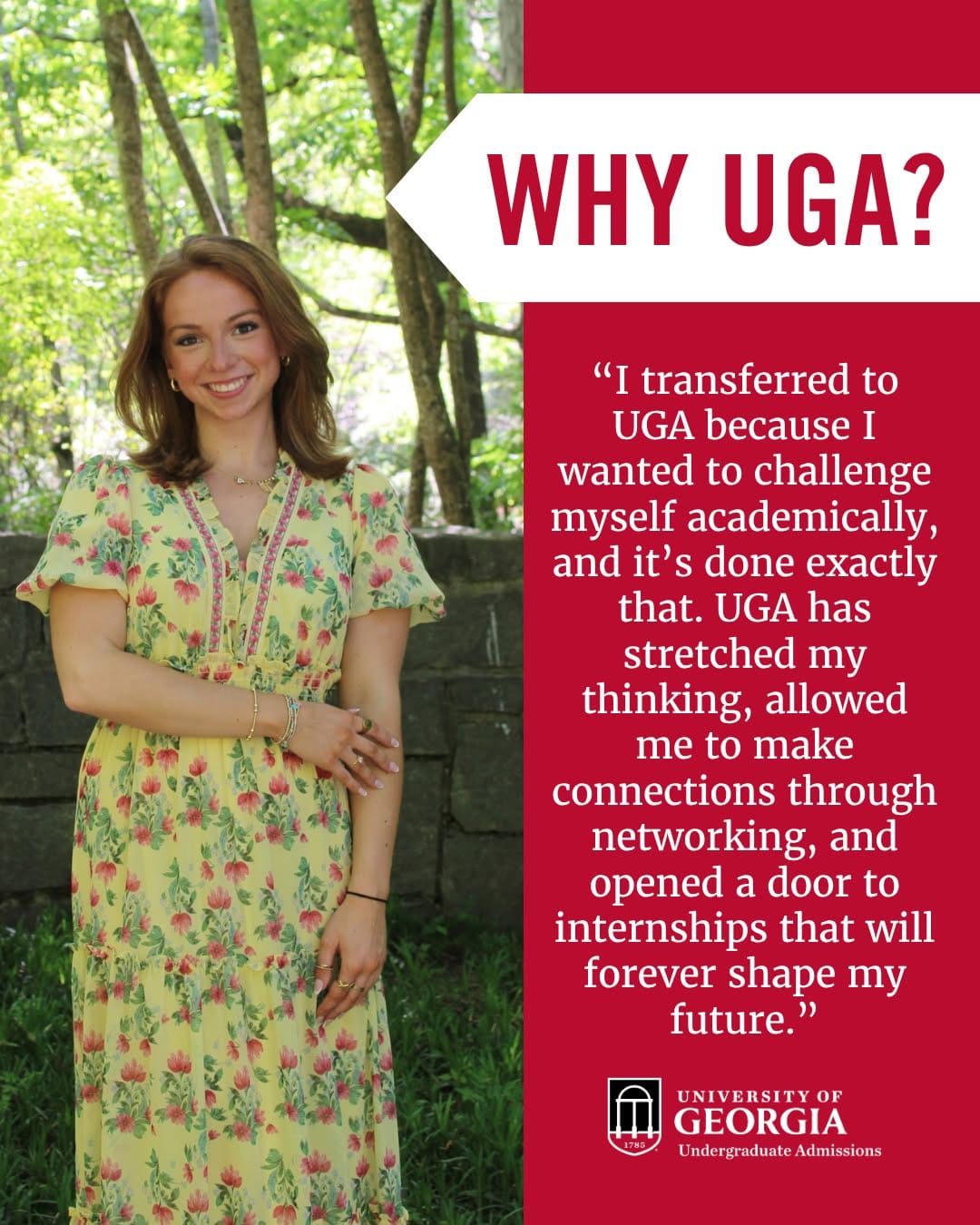 Post 2 by UGA Admissions on Instagram (image)