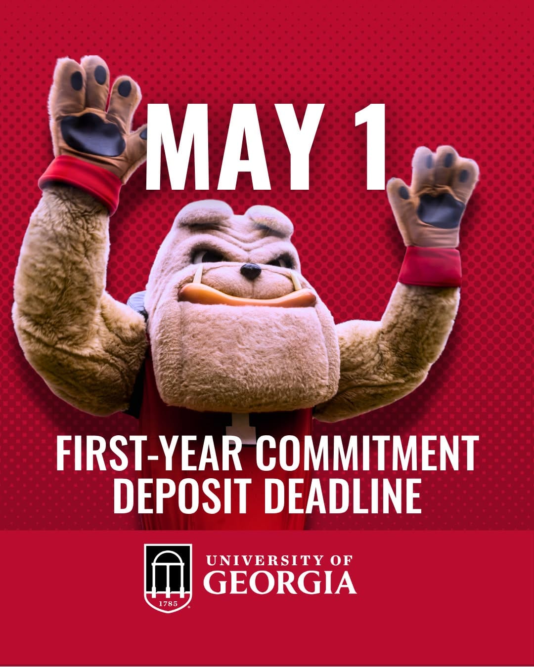 Post 9 by UGA Admissions on Instagram (image)