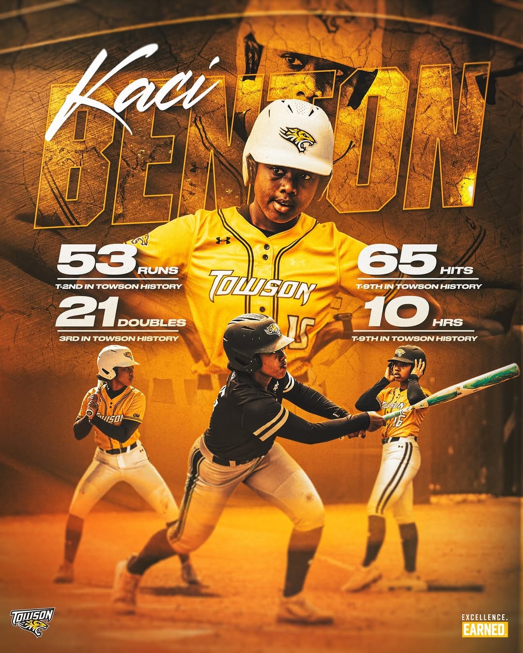 Post 1 by Towson Softball on Instagram (carousel)