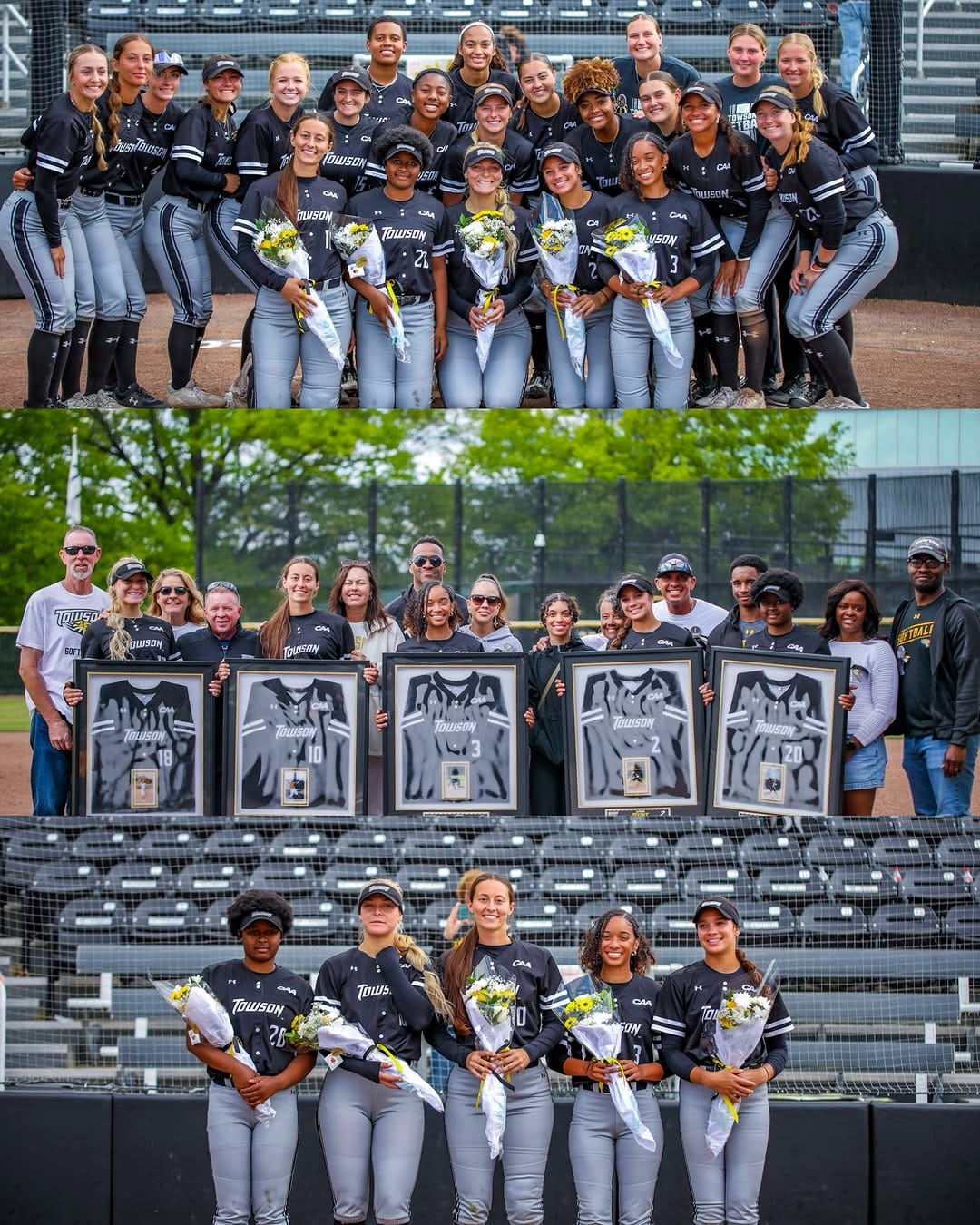 Post 8 by Towson Softball on Instagram (carousel)