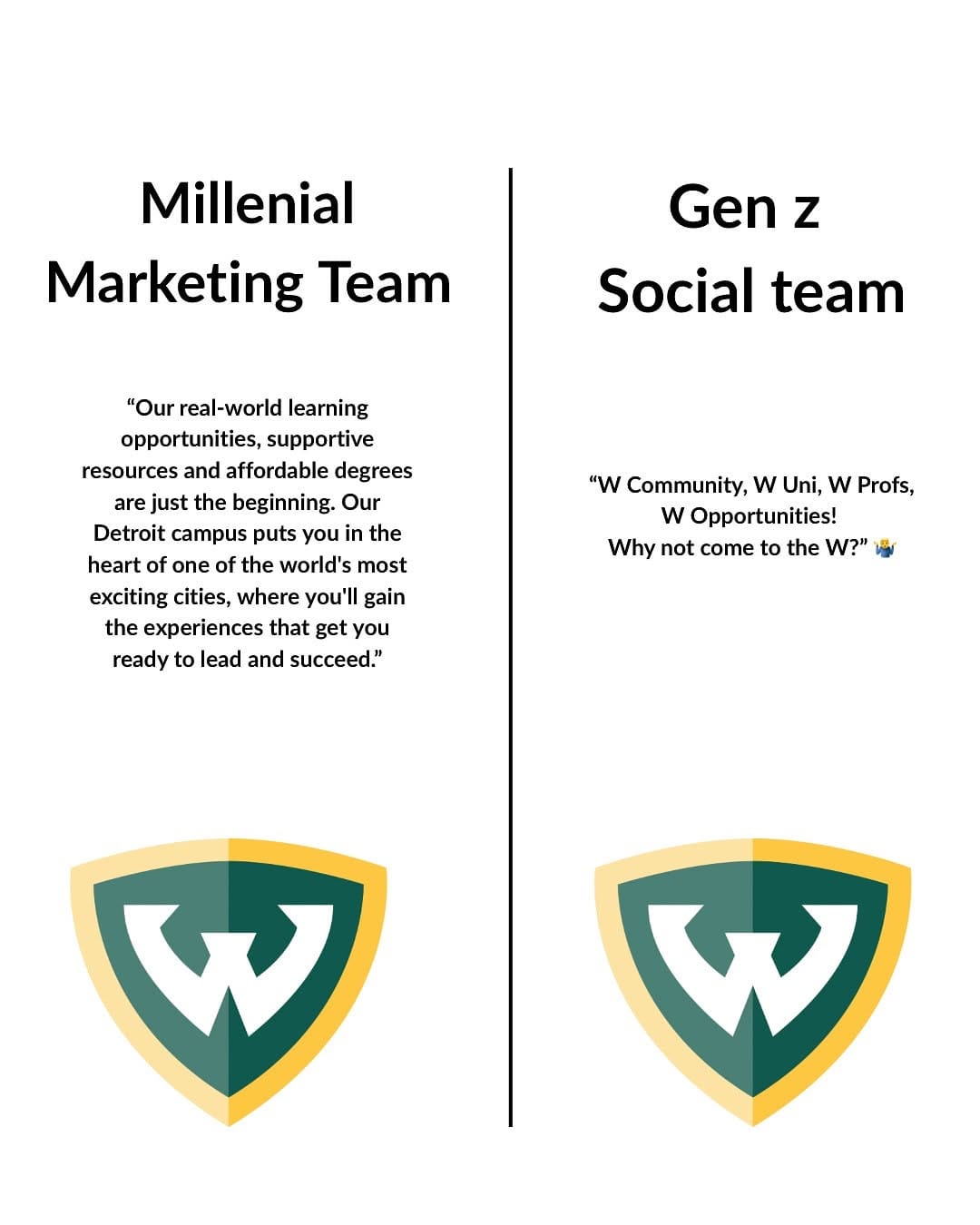 Post 4 by Wayne State University on Instagram (image)