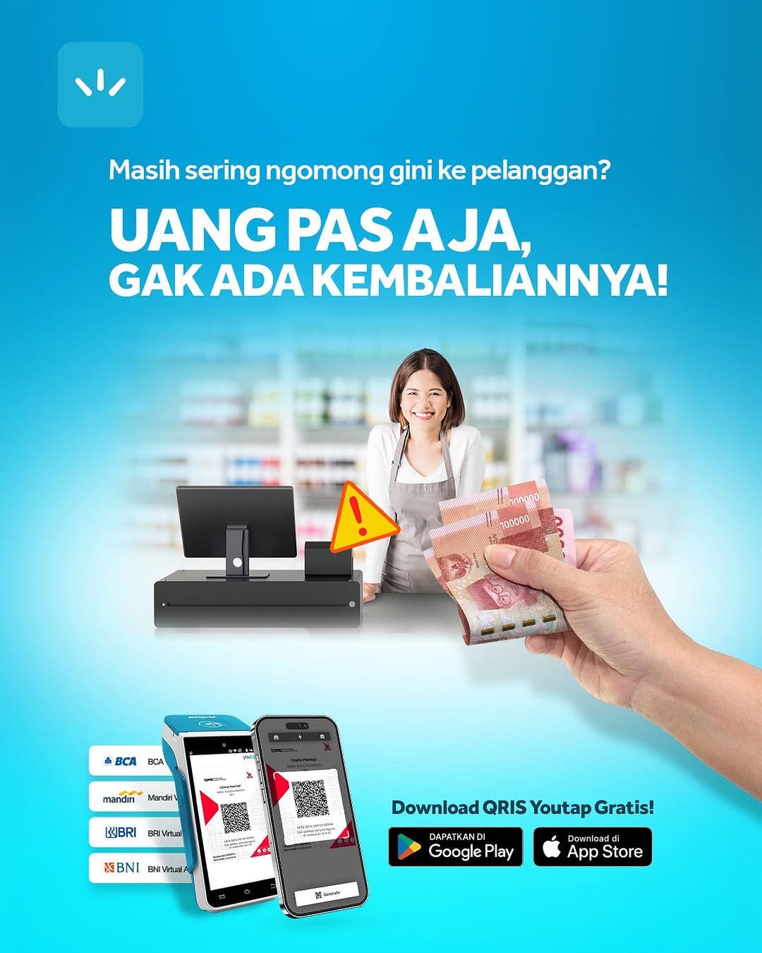 Post 6 by Youtap - Aplikasi Usaha on Instagram (image)