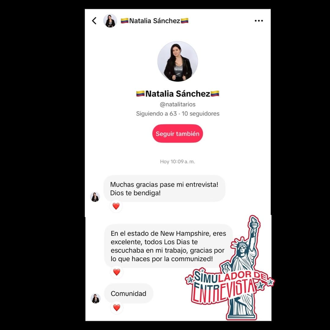 Post 7 by 𝒥𝒶𝓃𝓃𝑒𝓉𝒽 𝒞𝑜𝓇𝑜𝓃𝒶 | SIMULADOR DE ENTREVISTA🇺🇸 on Instagram (image)