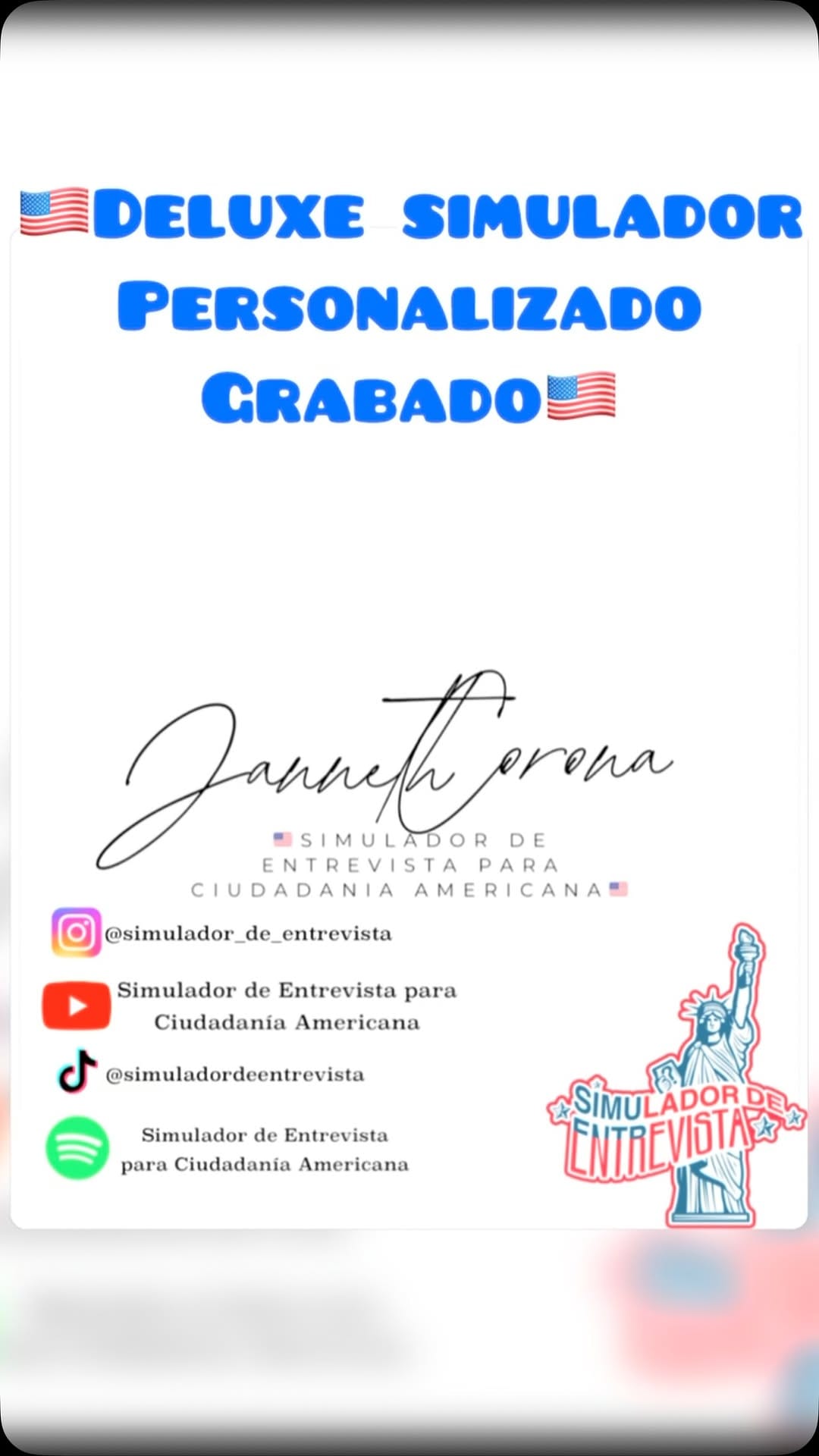 Post 9 by 𝒥𝒶𝓃𝓃𝑒𝓉𝒽 𝒞𝑜𝓇𝑜𝓃𝒶 | SIMULADOR DE ENTREVISTA🇺🇸 on Instagram (video)