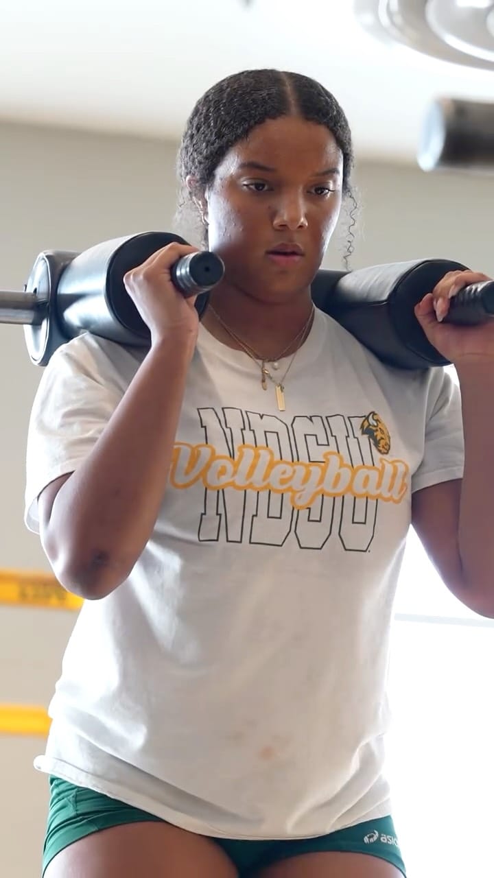 Post 6 by NDSU Volleyball on Instagram (video)