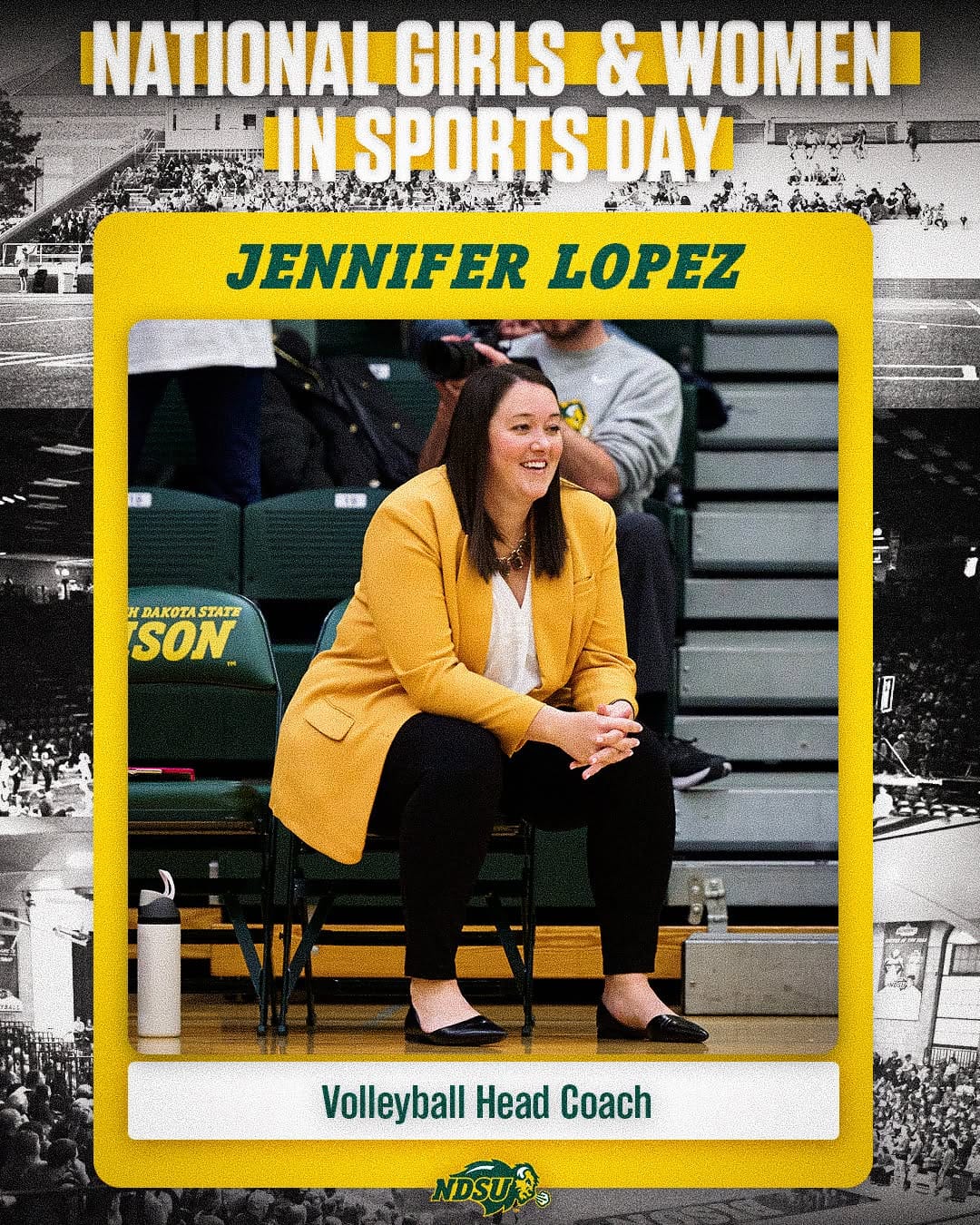 Post 7 by NDSU Volleyball on Instagram (carousel)