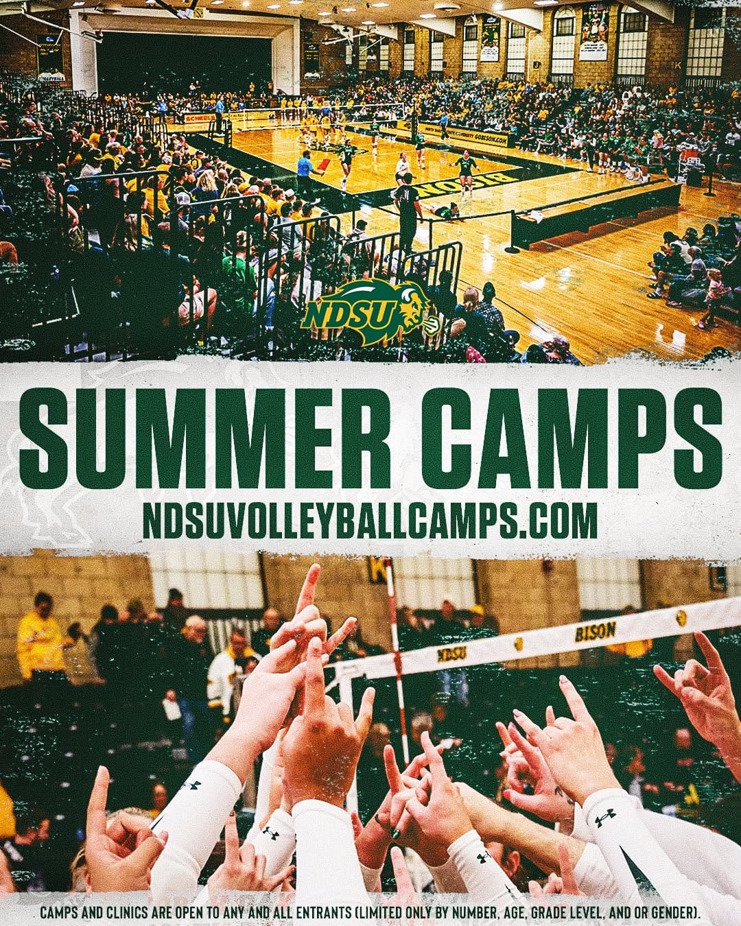 Post 5 by NDSU Volleyball on Instagram (image)