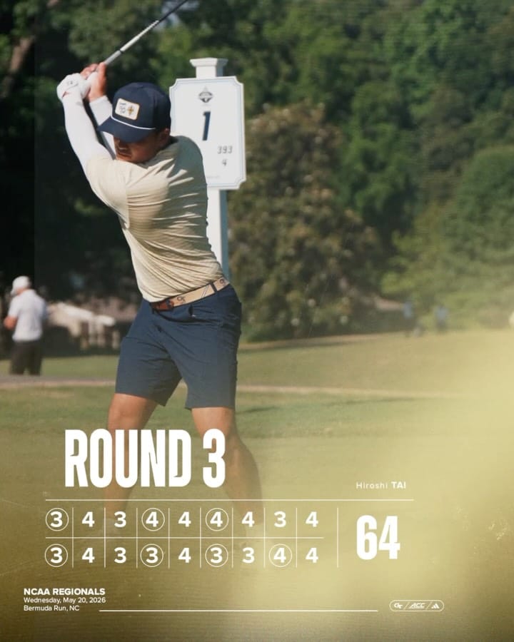 Post 10 by Georgia Tech Golf on Instagram (carousel)