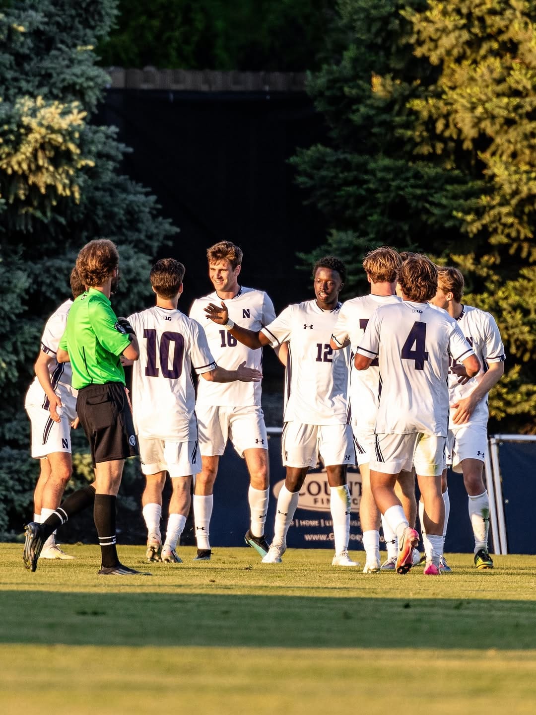 Post 4 by Northwestern Men's Soccer on Instagram (carousel)
