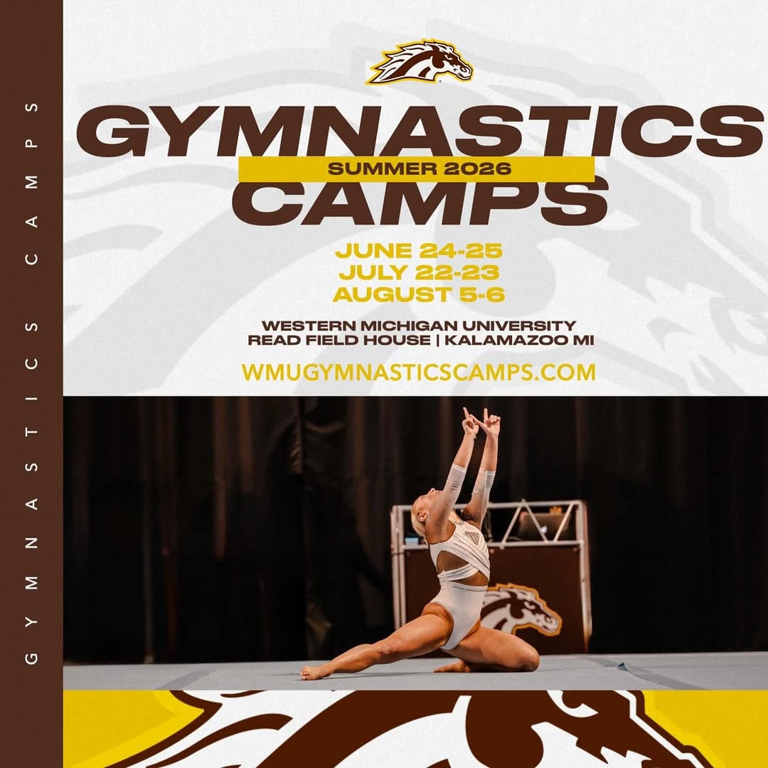 Post 1 by Western Michigan Gymnastics on Instagram (image)
