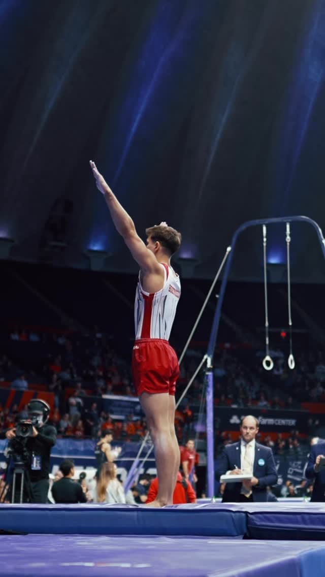Post 1 by Oklahoma Men's Gymnastics on Instagram (video)