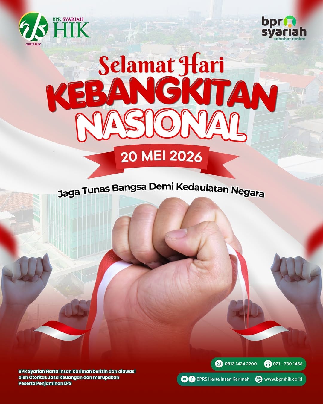 Post 5 by BPR Syariah HIK || Lembaga Jasa Keuangan Syariah on Instagram (image)