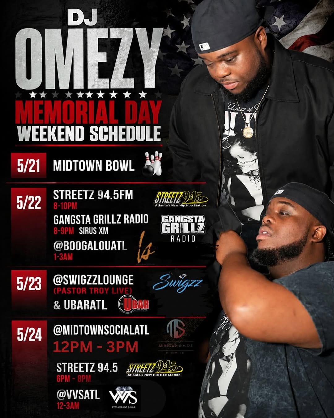 Post 5 by DJ OMEZY on Instagram (image)