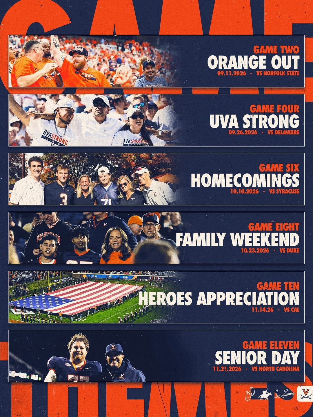 Post 3 by Virginia Football on Instagram (image)