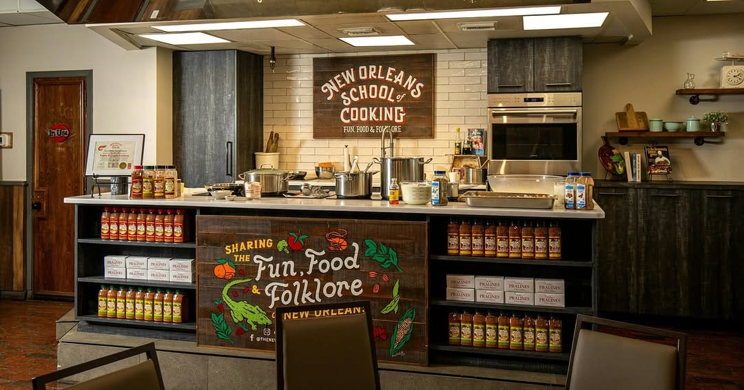 Post 2 by New Orleans School Of Cooking on Instagram (image)