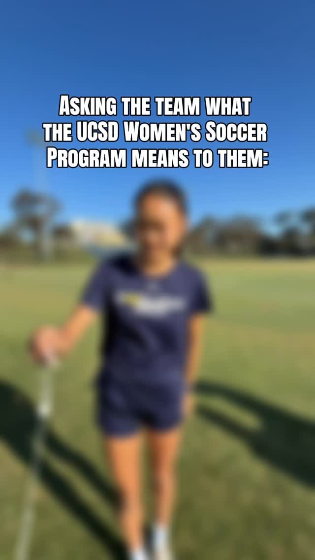 Post 5 by UC San Diego Women’s Soccer on Instagram (video)