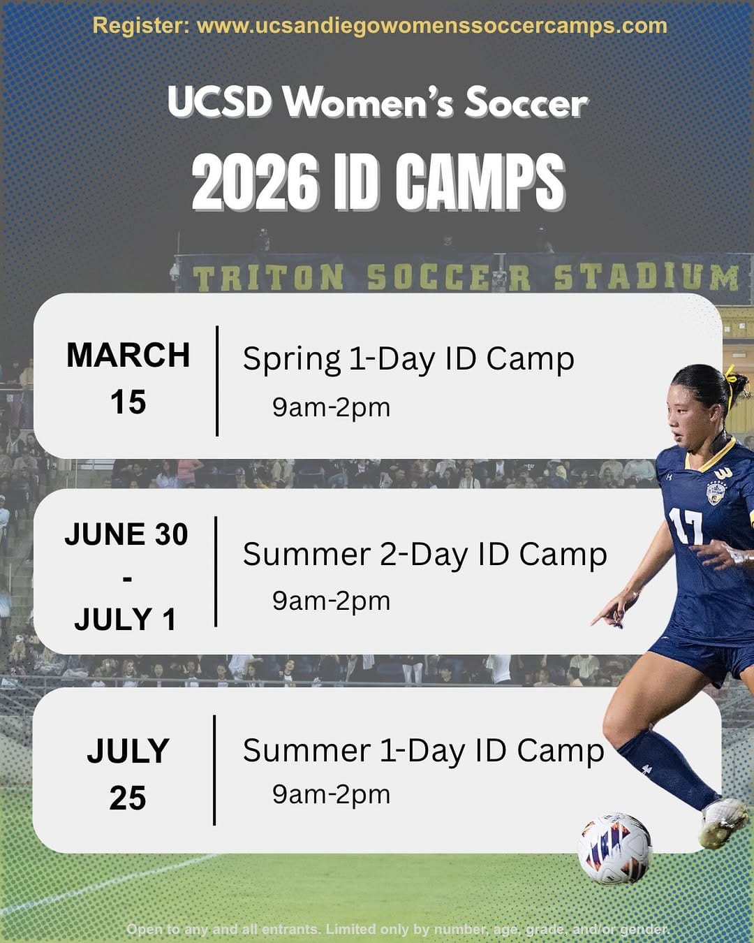 Post 10 by UC San Diego Women’s Soccer on Instagram (image)