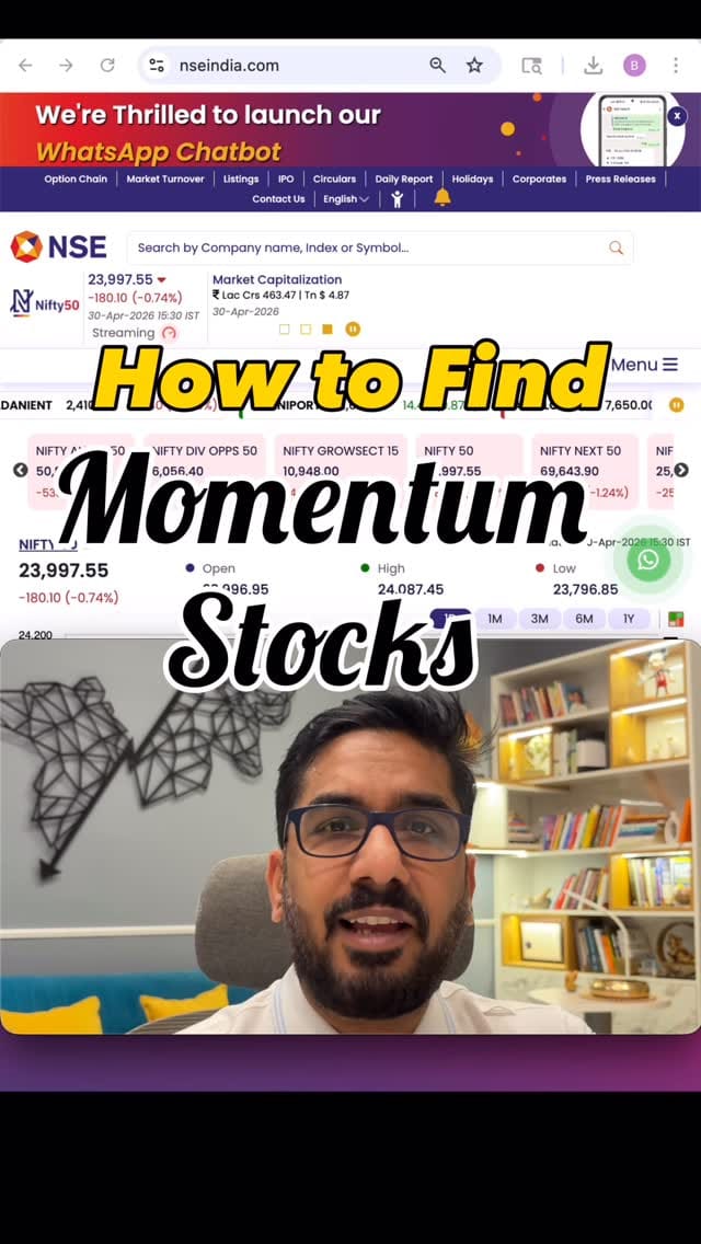 Post 4 by Himanshu Sharma , CFTe®️ on Instagram (video)