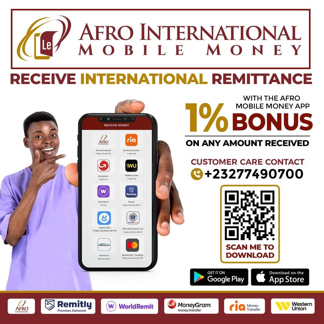 Post 8 by Afro International Sierra Leone on Instagram (image)
