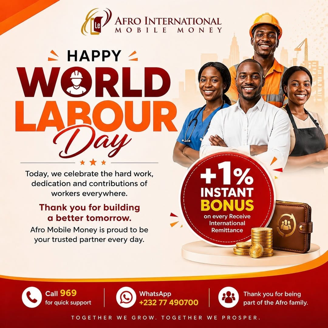 Post 3 by Afro International Sierra Leone on Instagram (image)