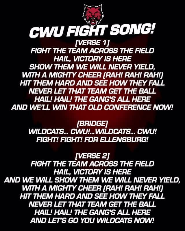 Post 10 by Central Washington Athletics on Instagram (video)