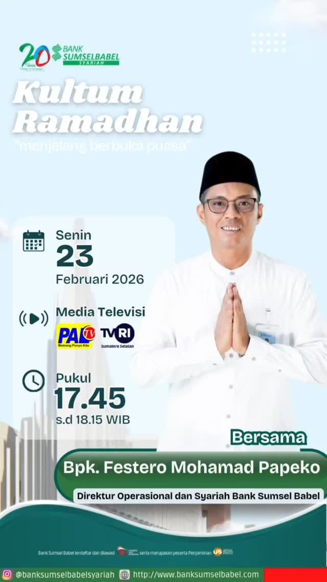 Post 2 by Bank Sumsel Babel Syariah on Instagram (video)